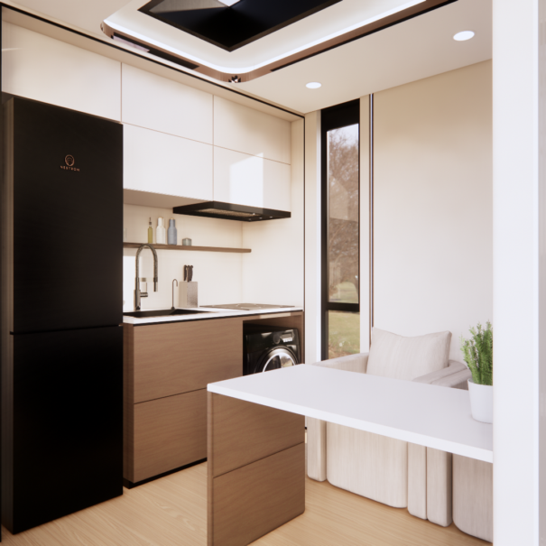 C2- Light Interior Living