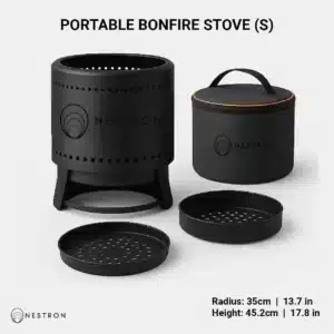 NESTRON PORTABLE BON-FIRE PIT S