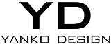 Yanko Design logo in black text on a white background