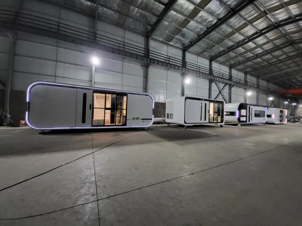 Nestron Cube Two X exterior inside factory warehouse