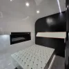 Nestron Cube Two X interior with angled black ceiling detail