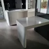Nestron Cube Two X interior rendering with a dining table, seating, and kitchen area