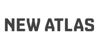 New Atlas logo in bold black text